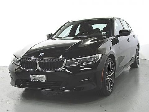 Jet Black BMW 3 Series 330i xDrive Sedan.  Click to enlarge.