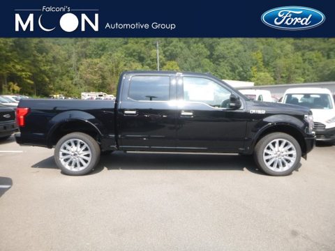Agate Black Ford F150 Limited SuperCrew 4x4.  Click to enlarge.
