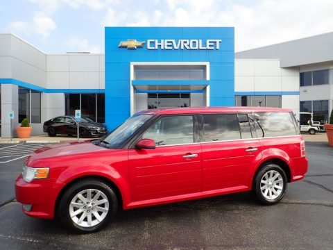 Red Candy Metallic Ford Flex SEL.  Click to enlarge.