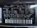 Hyundai Color Code P7V Steel Graphite #10