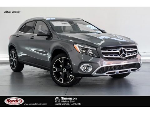 Mountain Grey Metallic Mercedes-Benz GLA 250.  Click to enlarge.