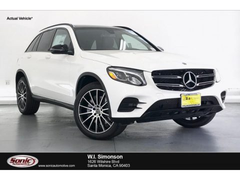 Polar White Mercedes-Benz GLC 300.  Click to enlarge.