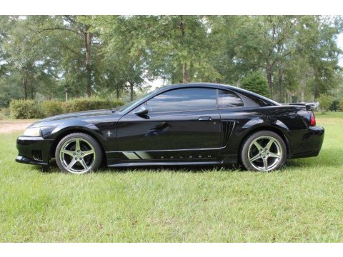Black Ford Mustang Saleen S281 Coupe.  Click to enlarge.