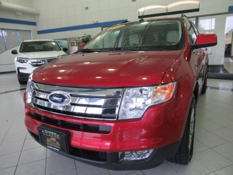 Redfire Metallic Ford Edge Limited AWD.  Click to enlarge.