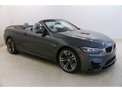 Mineral Grey Metallic BMW M4 Convertible.  Click to enlarge.