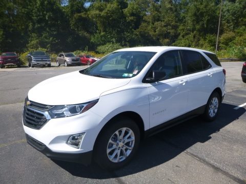 Summit White Chevrolet Equinox LS AWD.  Click to enlarge.