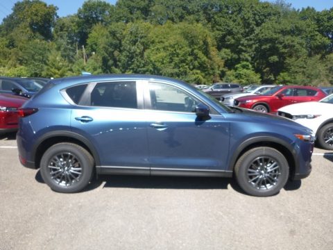 Eternal Blue Mica Mazda CX-5 Touring AWD.  Click to enlarge.