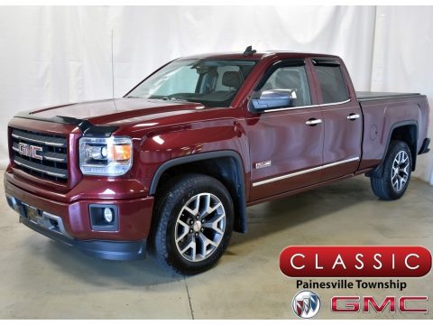 Sonoma Red Metallic GMC Sierra 1500 SLE Double Cab 4x4.  Click to enlarge.