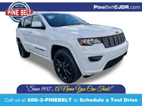 Bright White Jeep Grand Cherokee Altitude 4x4.  Click to enlarge.