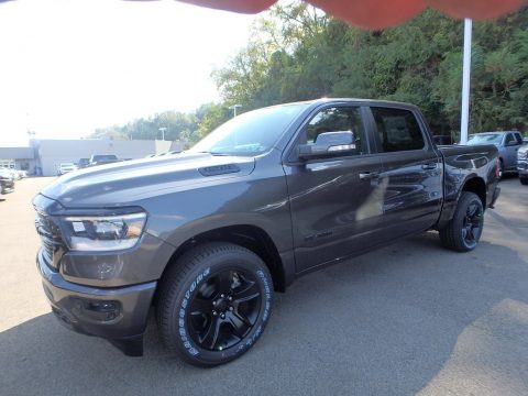 Granite Crystal Metallic Ram 1500 Big Horn Night Edition Crew Cab 4x4.  Click to enlarge.