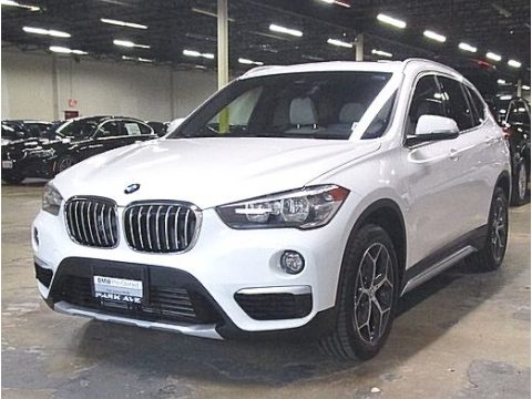 Alpine White BMW X1 xDrive28i.  Click to enlarge.