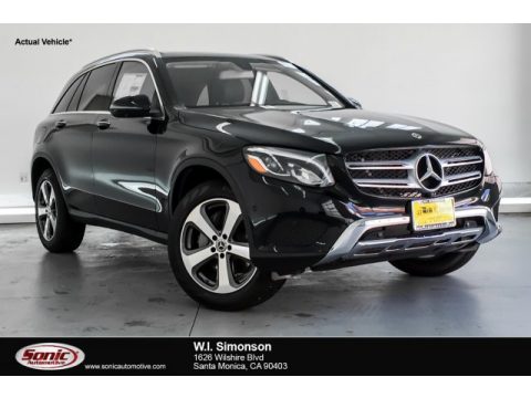 Black Mercedes-Benz GLC 300.  Click to enlarge.