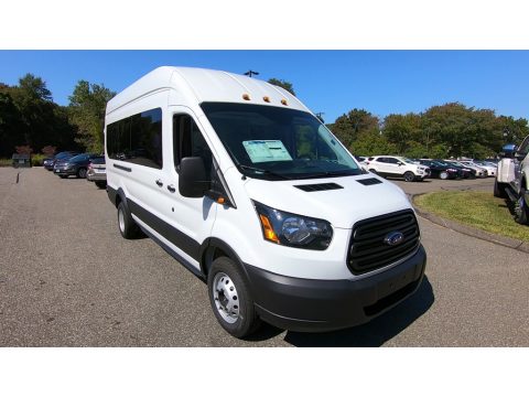 Oxford White Ford Transit Passenger Wagon XL 350 HR Long.  Click to enlarge.
