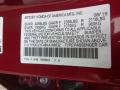 Honda Color Code R569MX Radiant Red Metallic #12