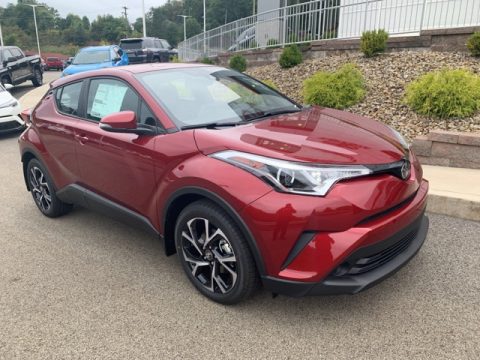 Ruby Flare Pearl Toyota C-HR XLE.  Click to enlarge.