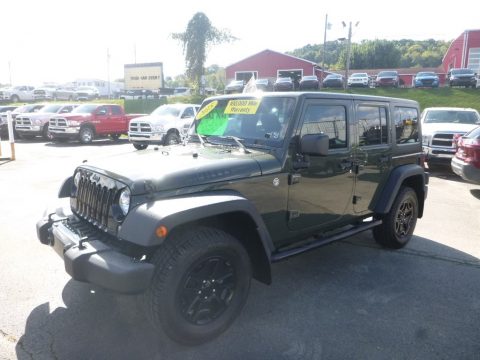 Tank Jeep Wrangler Unlimited Sport 4x4.  Click to enlarge.