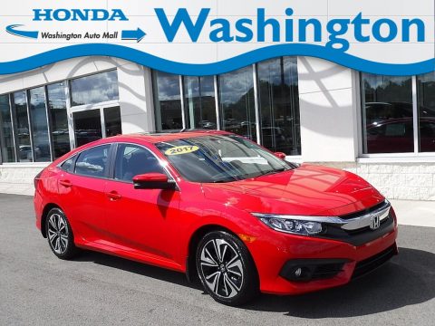 Rallye Red Honda Civic EX-T Sedan.  Click to enlarge.