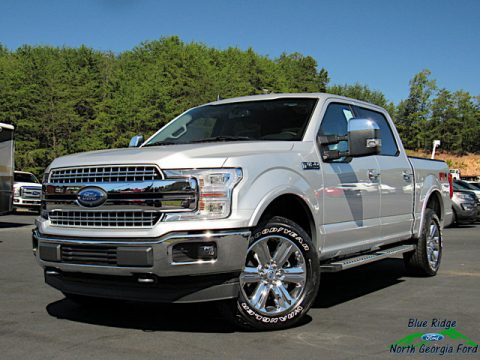 Ingot Silver Ford F150 Lariat SuperCrew 4x4.  Click to enlarge.