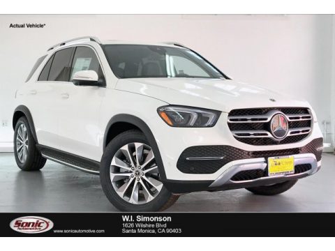 Polar White Mercedes-Benz GLE 350 4Matic.  Click to enlarge.