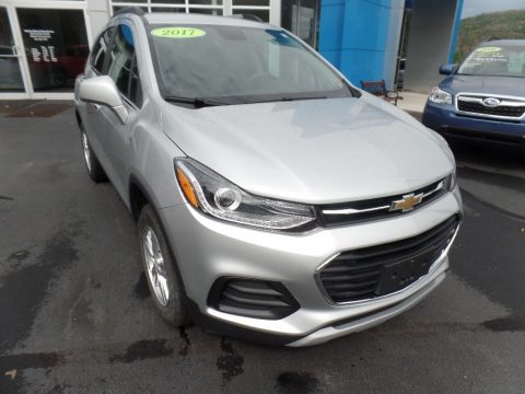 Silver Ice Metallic Chevrolet Trax LT AWD.  Click to enlarge.