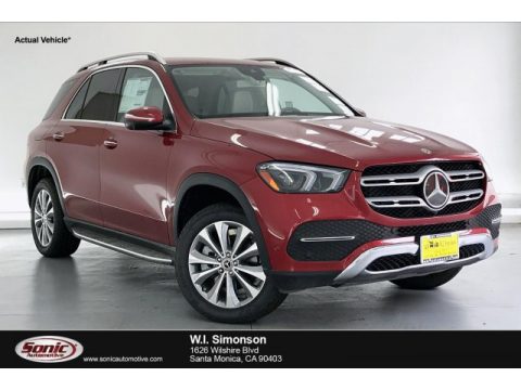 designo Cardinal Red Metallic Mercedes-Benz GLE 350 4Matic.  Click to enlarge.