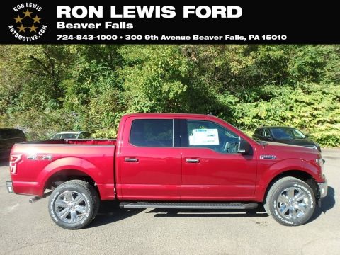Ruby Red Ford F150 XLT SuperCrew 4x4.  Click to enlarge.