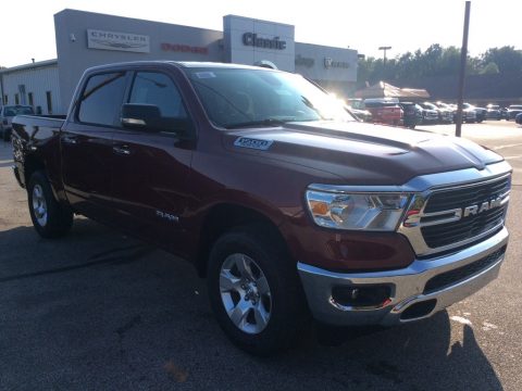 Delmonico Red Pearl Ram 1500 Big Horn Crew Cab 4x4.  Click to enlarge.