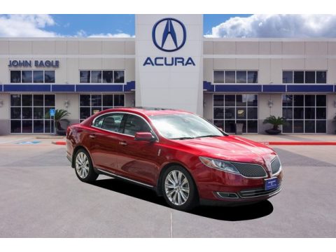 Ruby Red Lincoln MKS EcoBoost AWD.  Click to enlarge.