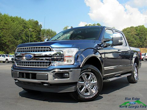 Blue Jeans Ford F150 Lariat SuperCrew 4x4.  Click to enlarge.