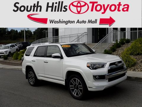Blizzard White Pearl Toyota 4Runner Limited 4x4.  Click to enlarge.