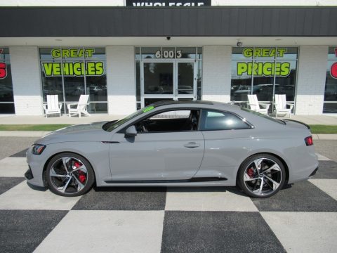 Nardo Gray Audi RS 5 2.9T quattro Coupe.  Click to enlarge.