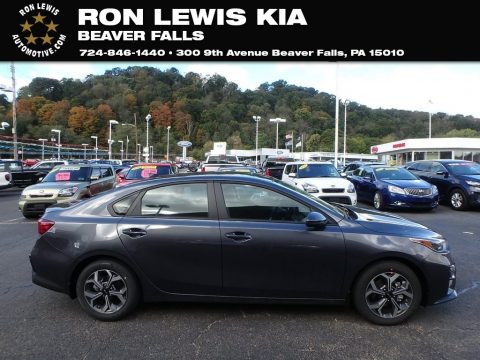 Gravity Grey Kia Forte LXS. Click to enlarge. Gravity Grey Kia Forte LXS. Click to enlarge.