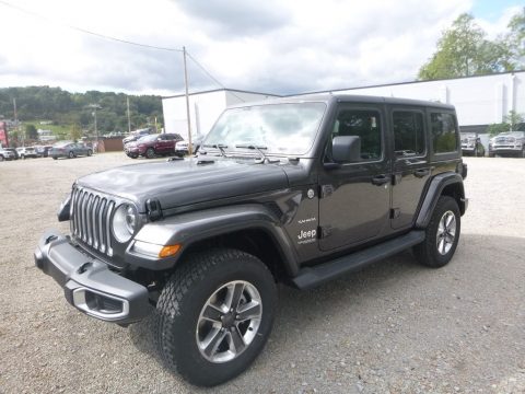 Granite Crystal Metallic Jeep Wrangler Unlimited Sahara 4x4.  Click to enlarge.