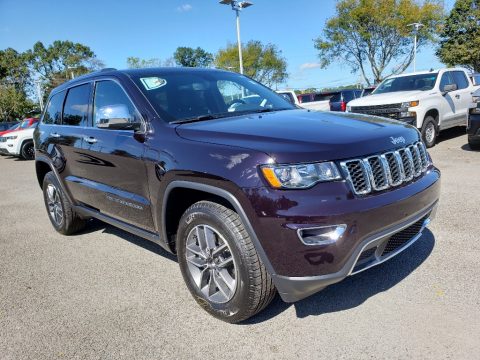 Sangria Metallic Jeep Grand Cherokee Limited 4x4.  Click to enlarge.