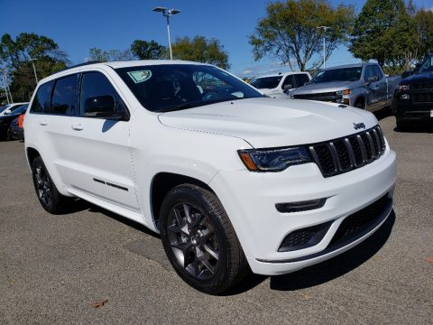 Bright White Jeep Grand Cherokee Limited X 4x4.  Click to enlarge.