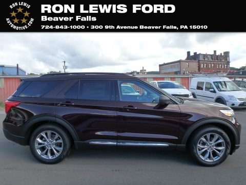 Rich Copper Metallic Ford Explorer XLT.  Click to enlarge.