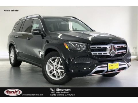 Black Mercedes-Benz GLS 450 4Matic.  Click to enlarge.
