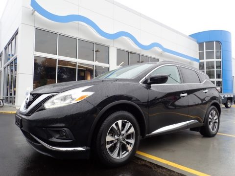 Magnetic Black Nissan Murano SV AWD.  Click to enlarge.