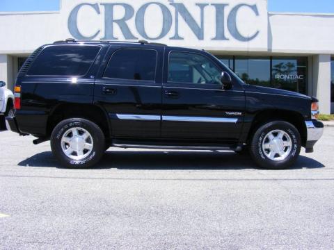 Onyx Black GMC Yukon SLT.  Click to enlarge.