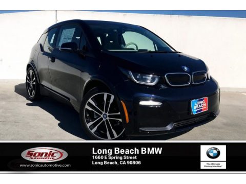 Imperial Blue Metallic BMW i3 S with Range Extender.  Click to enlarge.