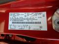 Ford Color Code EA Hot Pepper Red Metallic #10