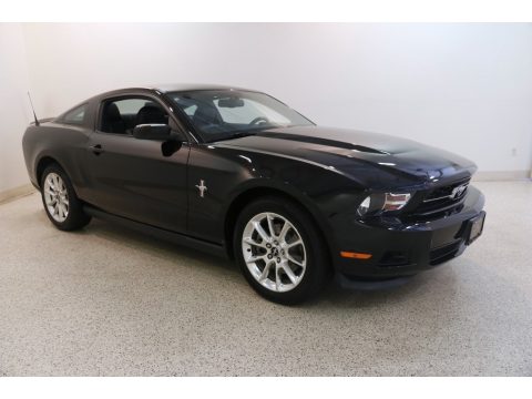 Ebony Black Ford Mustang V6 Premium Coupe.  Click to enlarge.