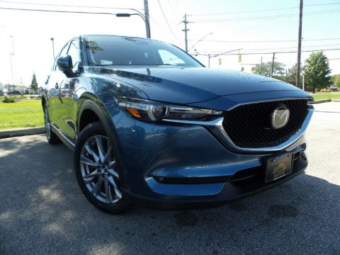 Eternal Blue Mica Mazda CX-5 Grand Touring AWD.  Click to enlarge.