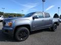 Front 3/4 View of 2020 GMC Canyon SLE Crew Cab 4WD #1