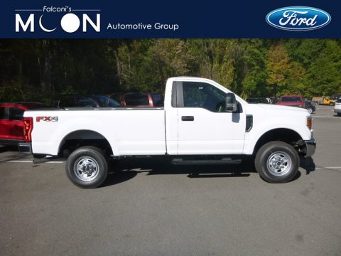 Oxford White Ford F250 Super Duty XL Regular Cab 4x4.  Click to enlarge.