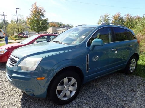Sea Mist Green Saturn VUE XR AWD.  Click to enlarge.