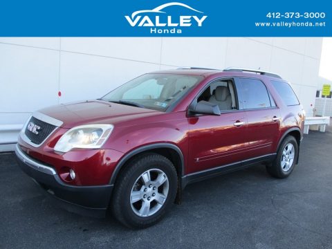 Red Jewel GMC Acadia SLE AWD.  Click to enlarge.