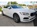 Front 3/4 View of 2018 Volvo S90 T5 #2