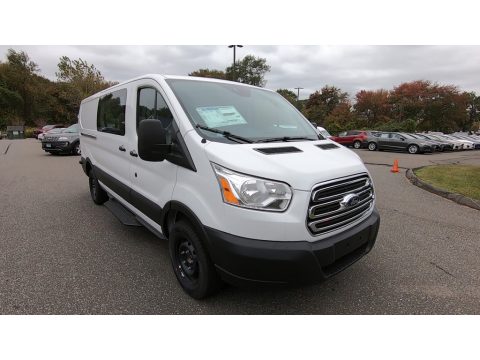 Oxford White Ford Transit Van 250 LR Long.  Click to enlarge.