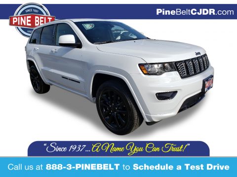 Bright White Jeep Grand Cherokee Altitude 4x4.  Click to enlarge.